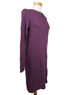 Christian Berg Damen Kleid (Merinowolle), purpur - Gr. S/36 - Bild 2