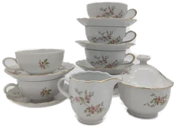 Porzellan-Kaffeeservice Winterling Germany Für 6 | Zeitloser Charme - Bild 3