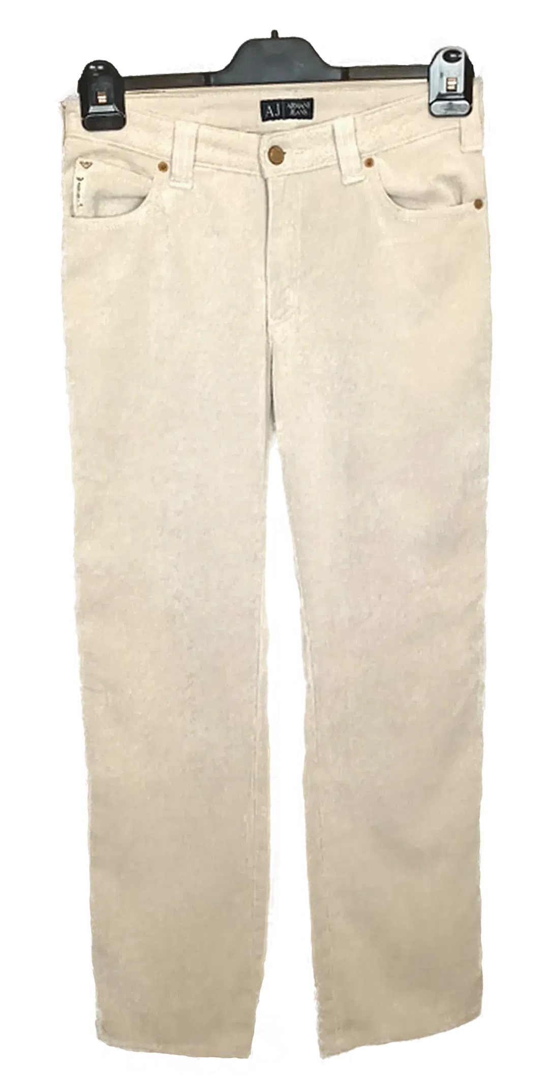 Armani Jeans Damen Hosen creme Gr. 29 - Bild 1