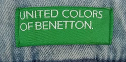 United Colors of Benetton Kinderjean blau Gr. XL - Bild 3