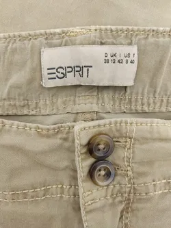Esprit Damen Hose beige Gr. 38 - Bild 3