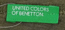 United Colors of Benetton Kindershirt grün Gr. 1Y  – Vorschau 3