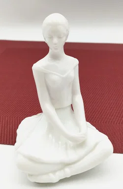 Milchglas Ballerina Parfümflasche Avio | Retro-Touch - Bild 2