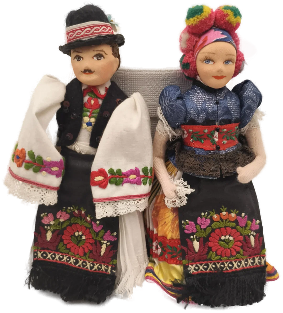 5 Trachtenpuppen, Souvenir – Bild 2