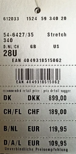 Eurex by Brax Herren Jeans grau Gr. 28U – Vorschau 4