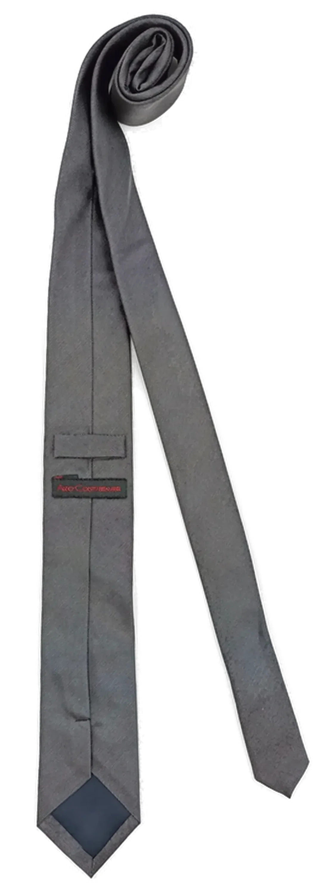 Aldo Colitti Red Label Herren Seidenkrawatte grau  – Bild 2