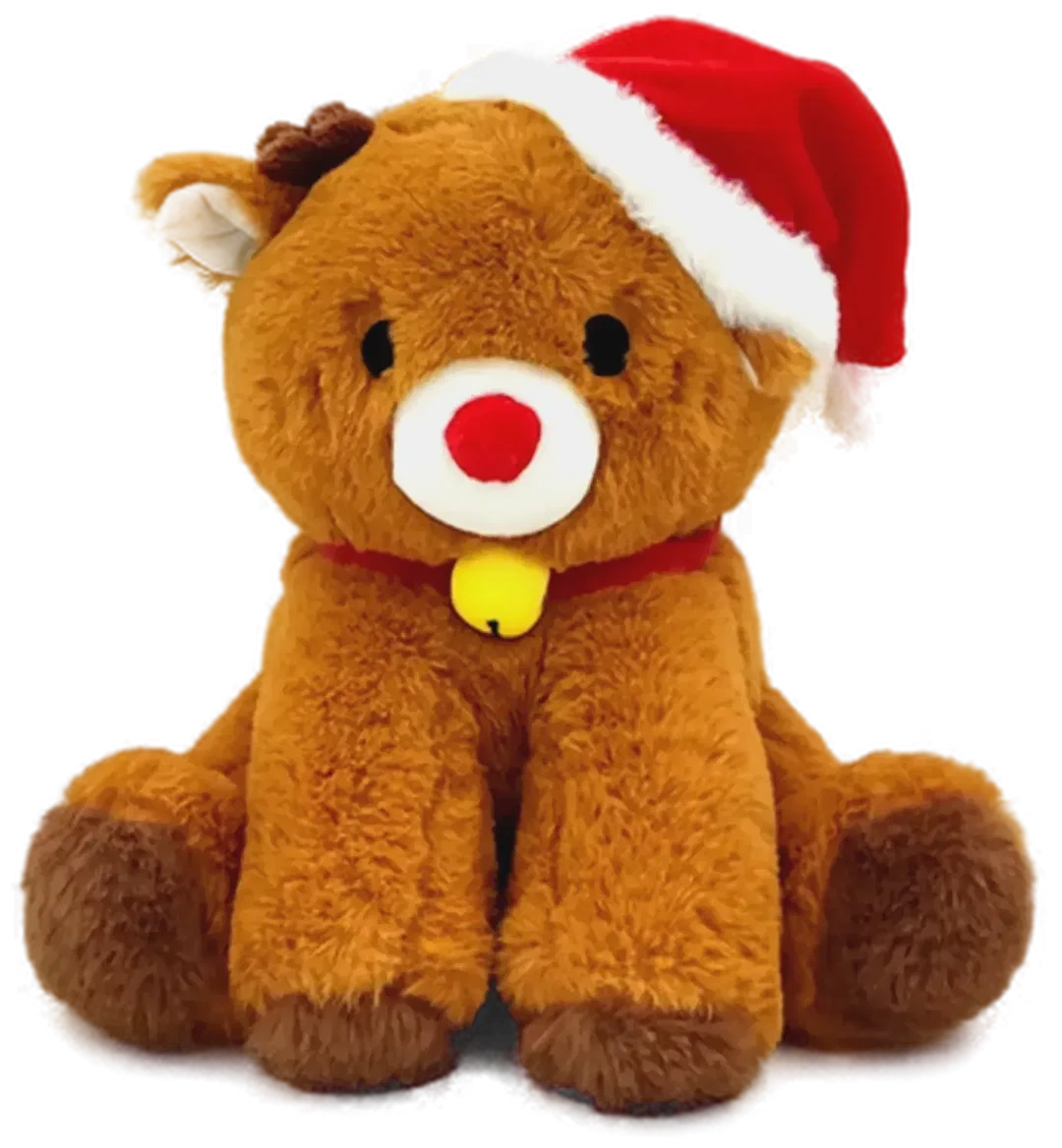 Weihnachtliches Plüsch-Rentier  - Bild 4