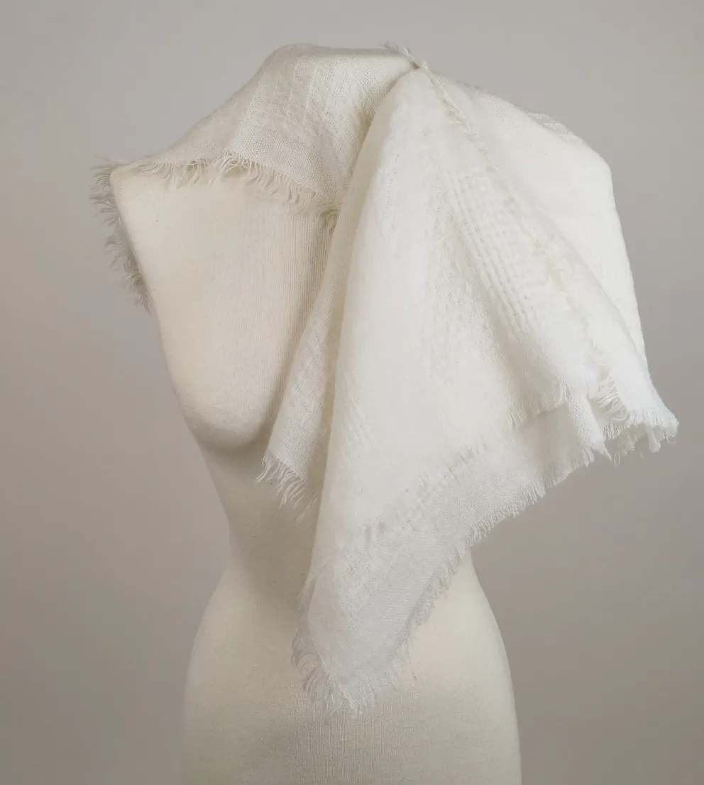 Flauschiger Strickschal - ca. 180cm – Bild 3