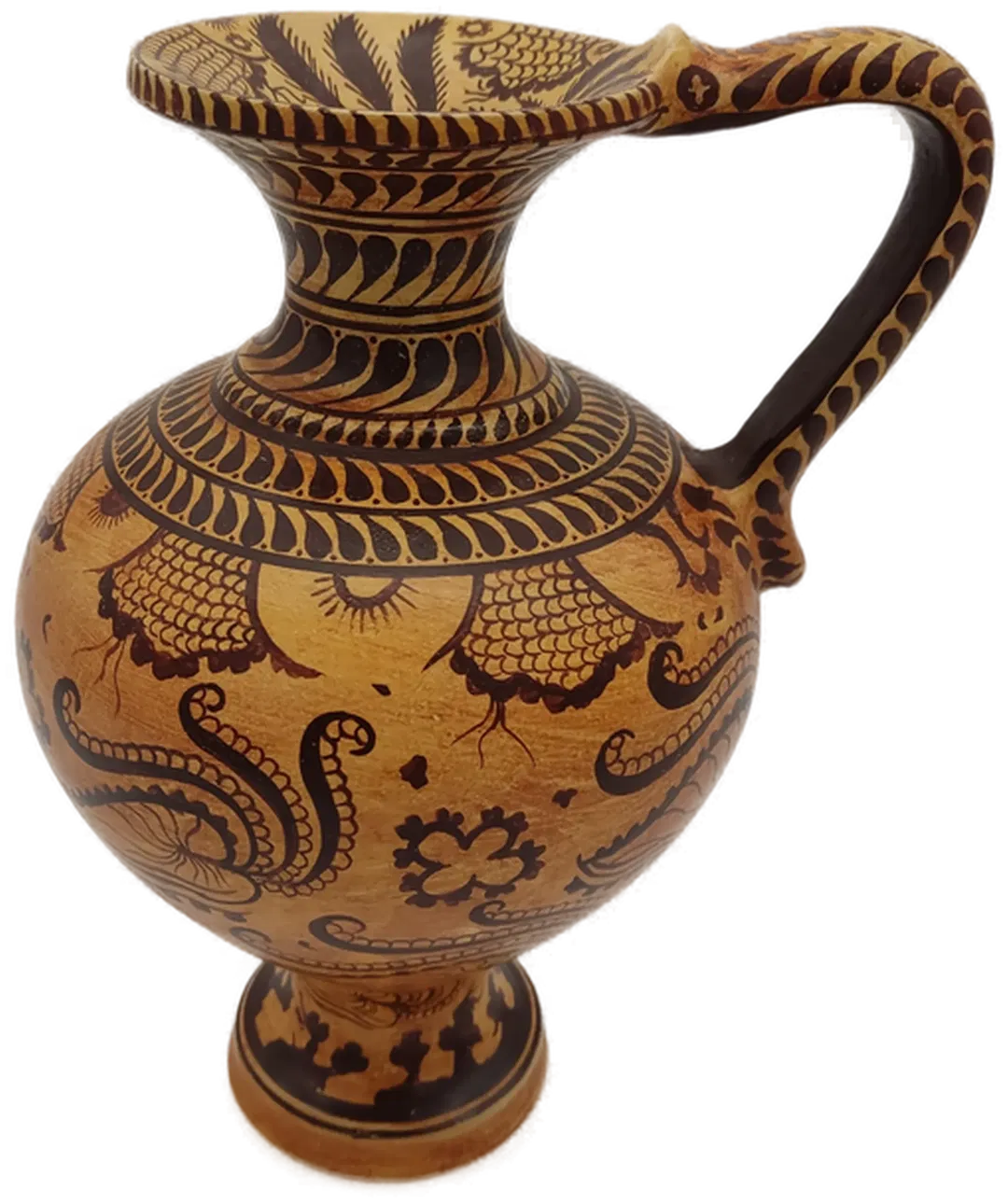 Griechische Vase Rodos - signiert - Bild 1