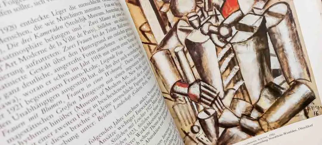 Vintage-Buch F.LEGER von Gaston Diehl, 1985 – Visuelle Kultur im Druck – Bild 4