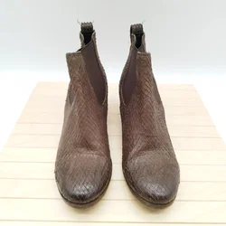 Kennel & Schmenger Damen Stiefeletten – echtes Leder – Größe 3,5 (EU 36,5) - braun