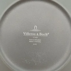 Schwarzes Villeroy & Boch Brötchenteller - Durchmesser 15.5 cm - Bild 2