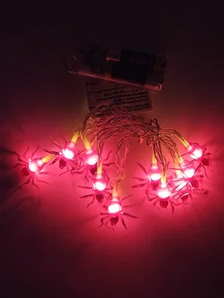LED-Lichterkette für Halloween #1 " Spinne"
