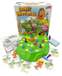 Lotti Karotti - Das total verdrehte Hasenrennen - Gesellschaftsspiel - Ravensburger  – Vorschau 2