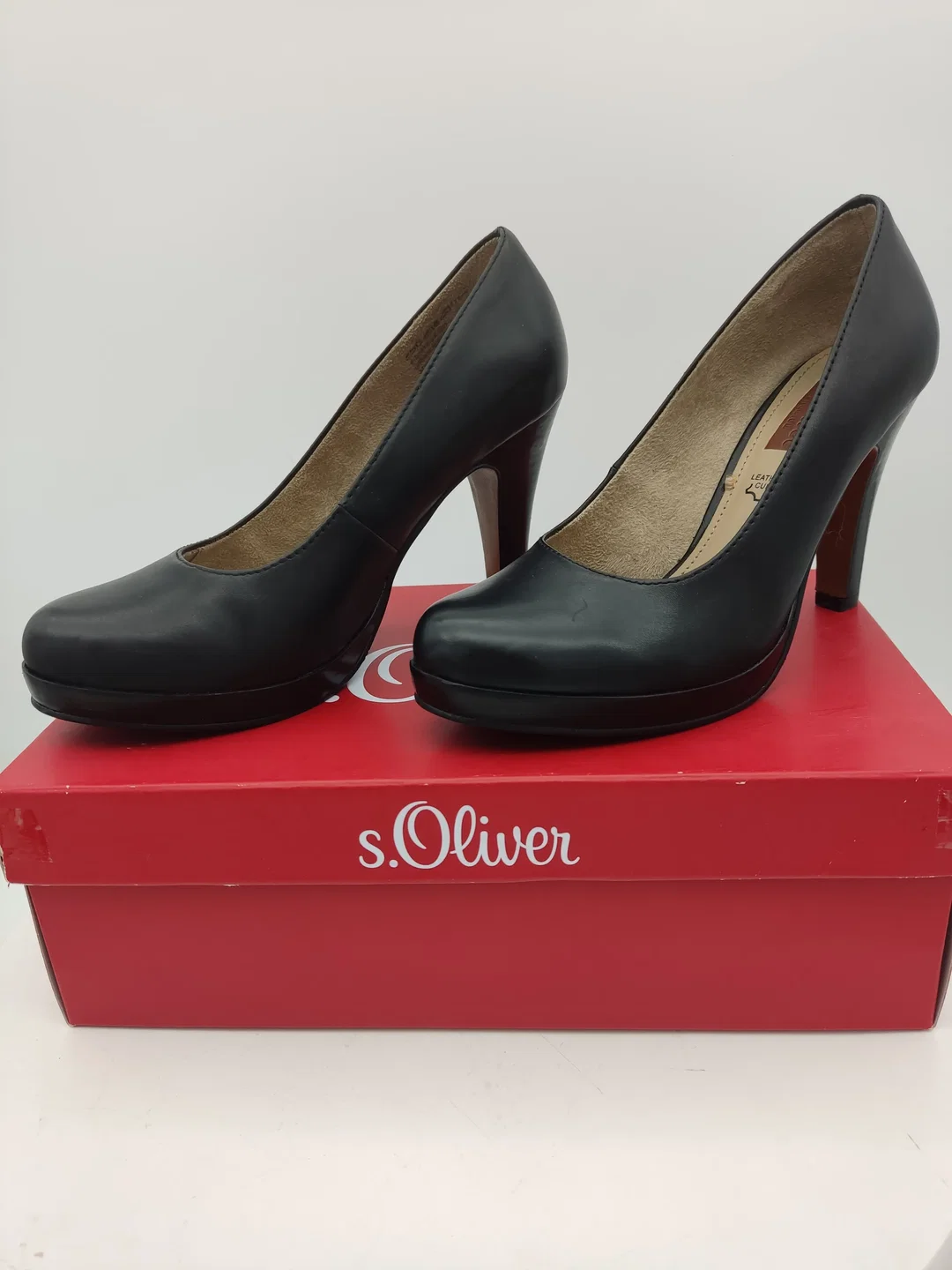 s.Oliver Leder-Pumps Gr. 37 | Wie Neu - Bild 4