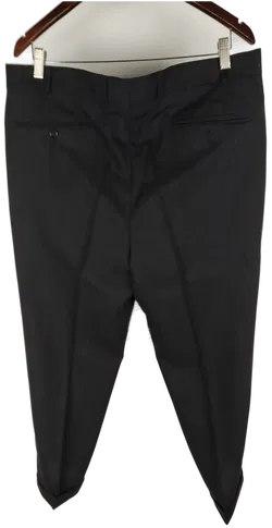 Teller Herren-Anzughose mit Bundfalten dunkelgrau - Gr. 49 - Bild 2