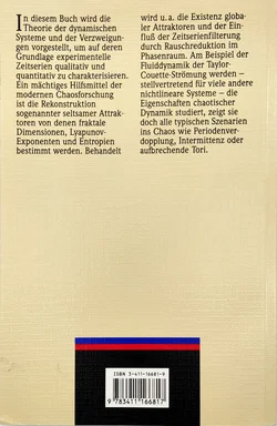 Analyse chaotischer Systeme - Thorsten M. Buzug – Vorschau 2
