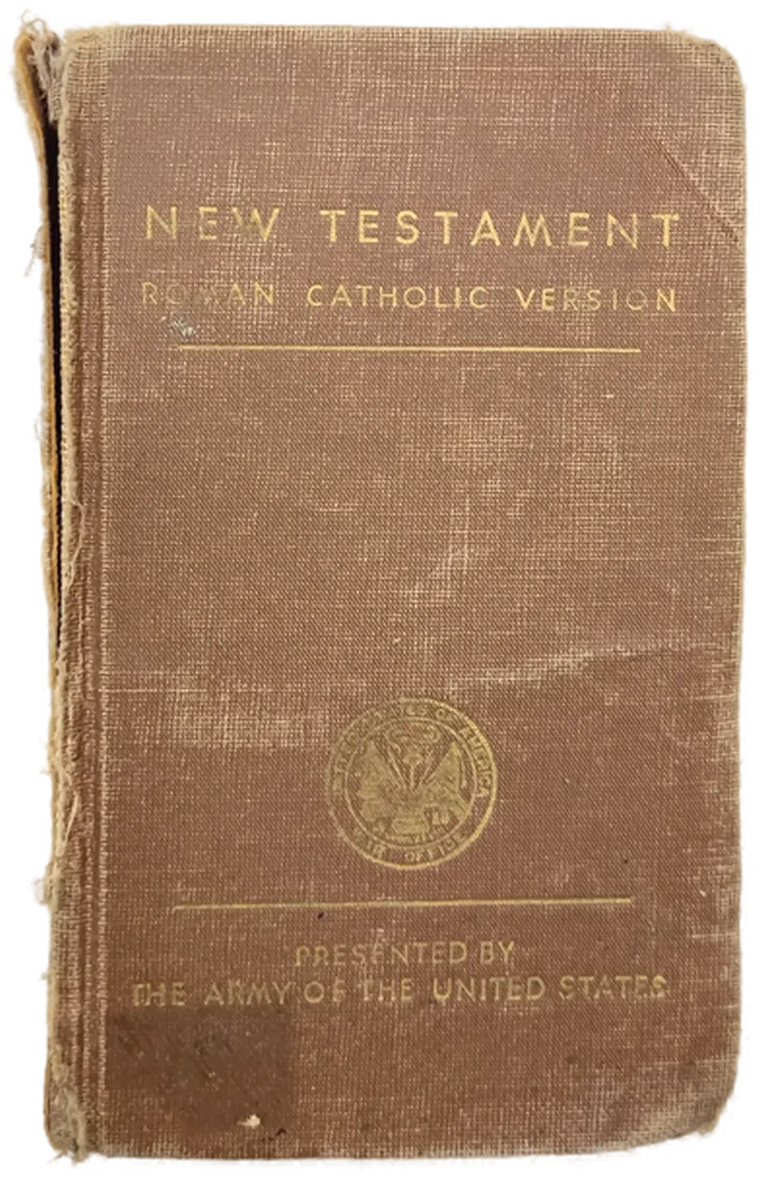 Das Neue Testament Römisch-katholische Fassung (US Army, 6. März 1941) – Englische Originalausgabe - Bild 1