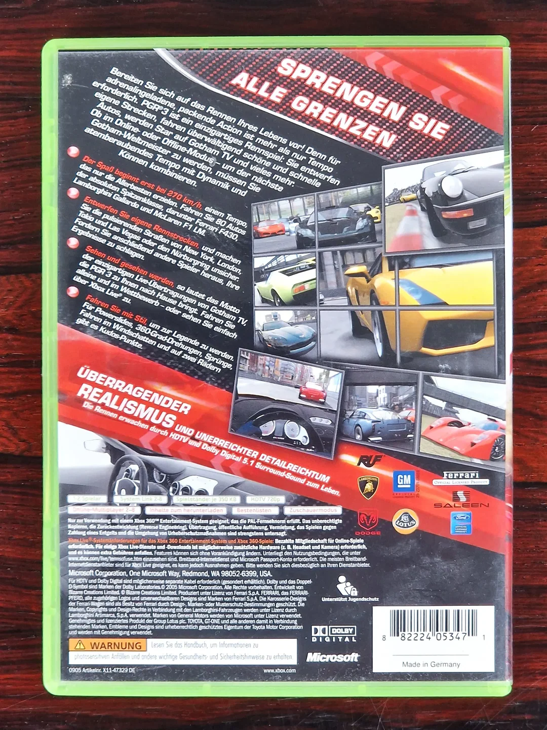 PGR - Project Gotham Racing 3 - Xbox 360 - Spiel – Bild 2