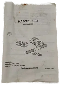 1 Kurzhantel-inkl.. Koffer, versch. Gewichte, Gewichte aus Guss - Bild 3