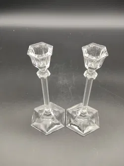 2 Stk. Kerzenständer der Marke Riedel - Kristallglas - Bild 3