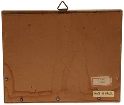 Gerahmter Präparierter Weißer Schmetterling - (wahrscheinlich Morpho polyphemus)  - Bild 2