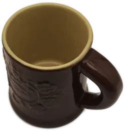 Keramikkrug Vase, braun - Bild 2