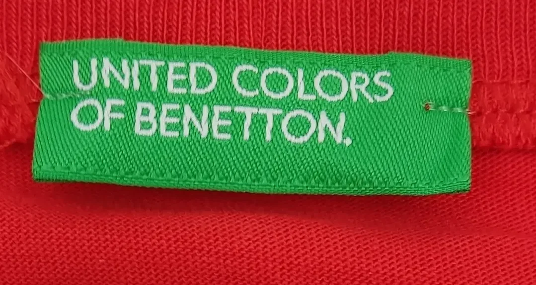 United Colors of Benetton Kindershirt rot Gr. 3XL – Bild 3