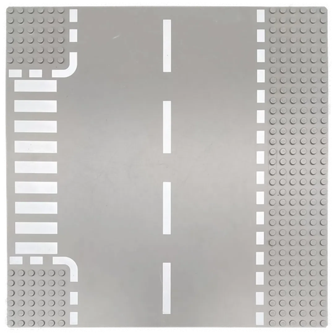 LEGO Grundplatte mit Straße 32 x 32 Noppen dunkelgrau - Bild 4