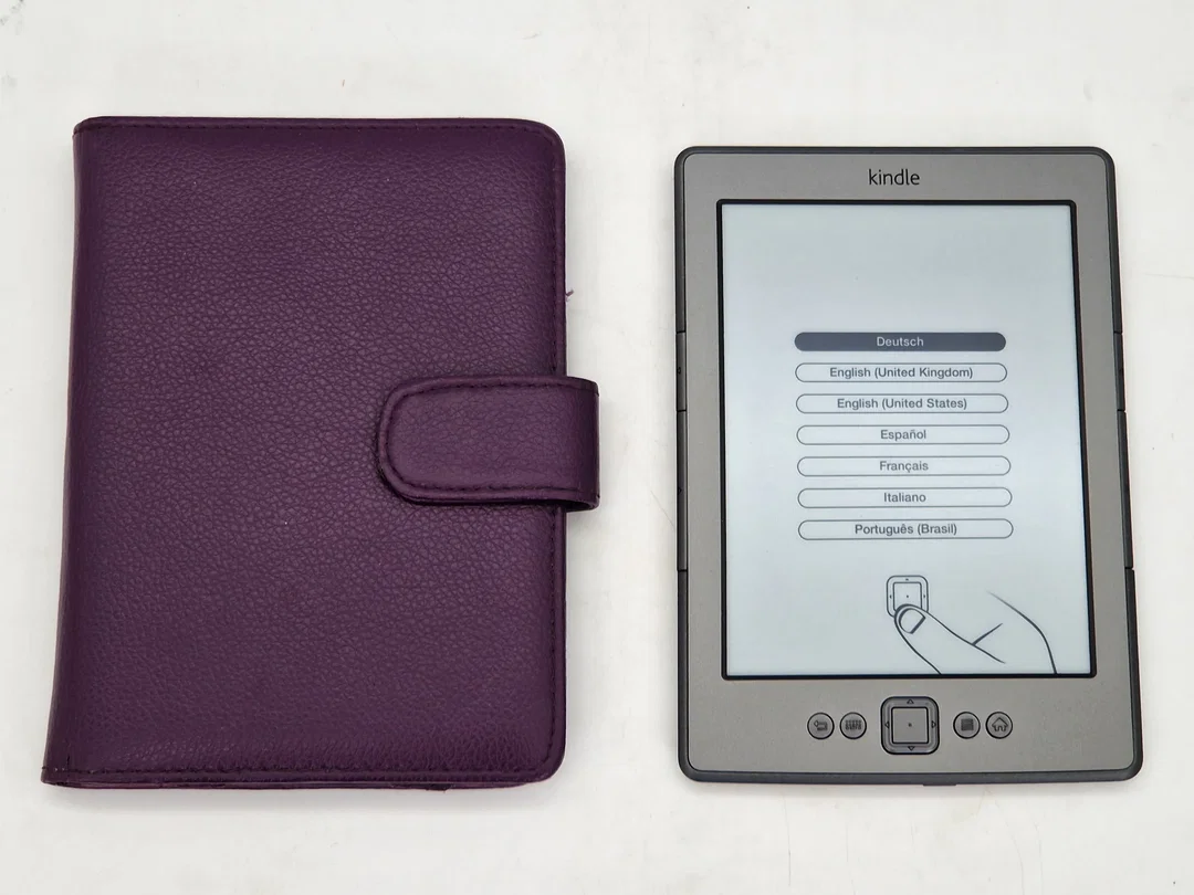 Kindle Graphite mit Hülle - 4. Generation - grau - Bild 1