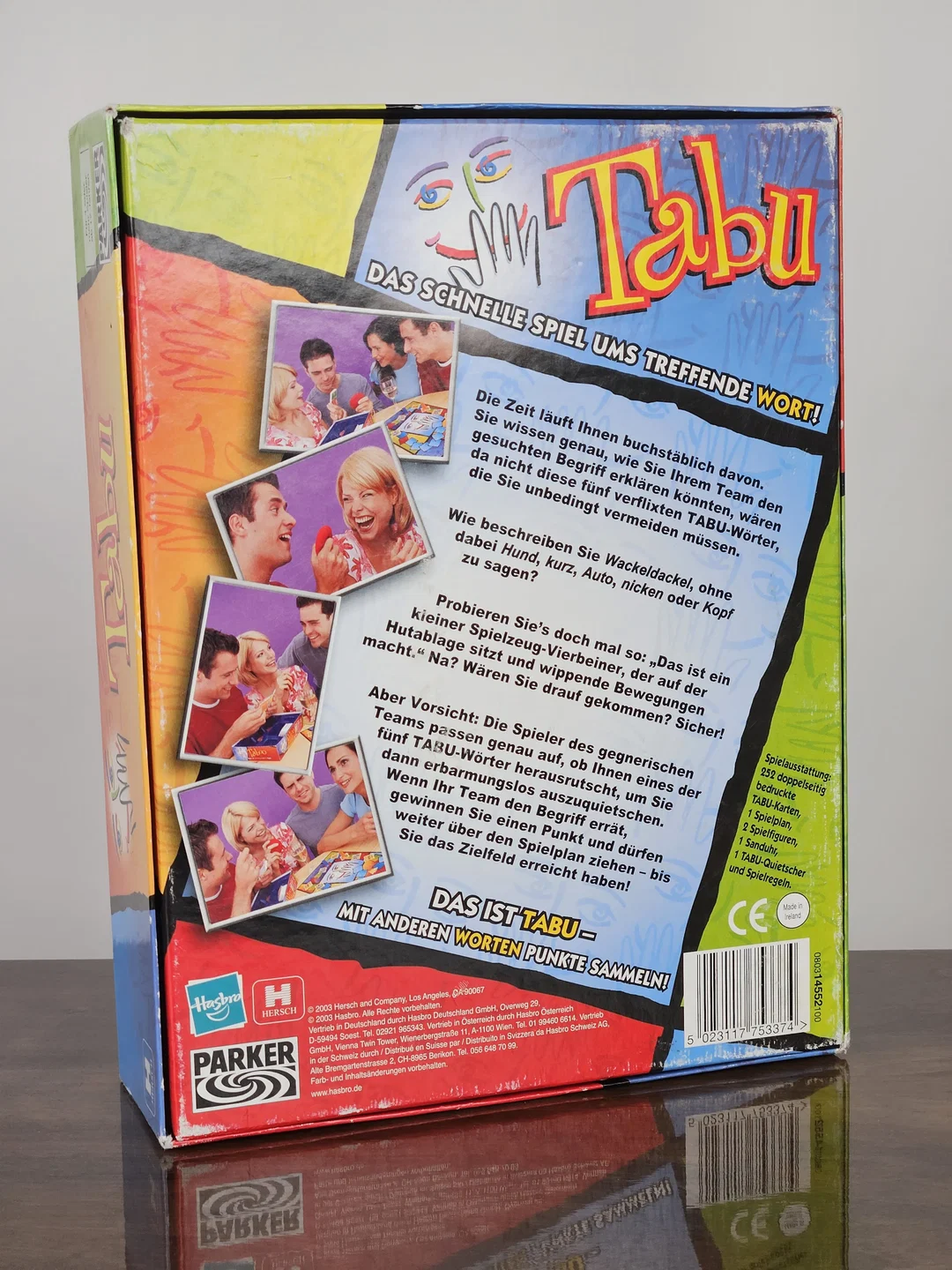Tabu - Gesellschaftssspiel - PARKER  – Bild 2