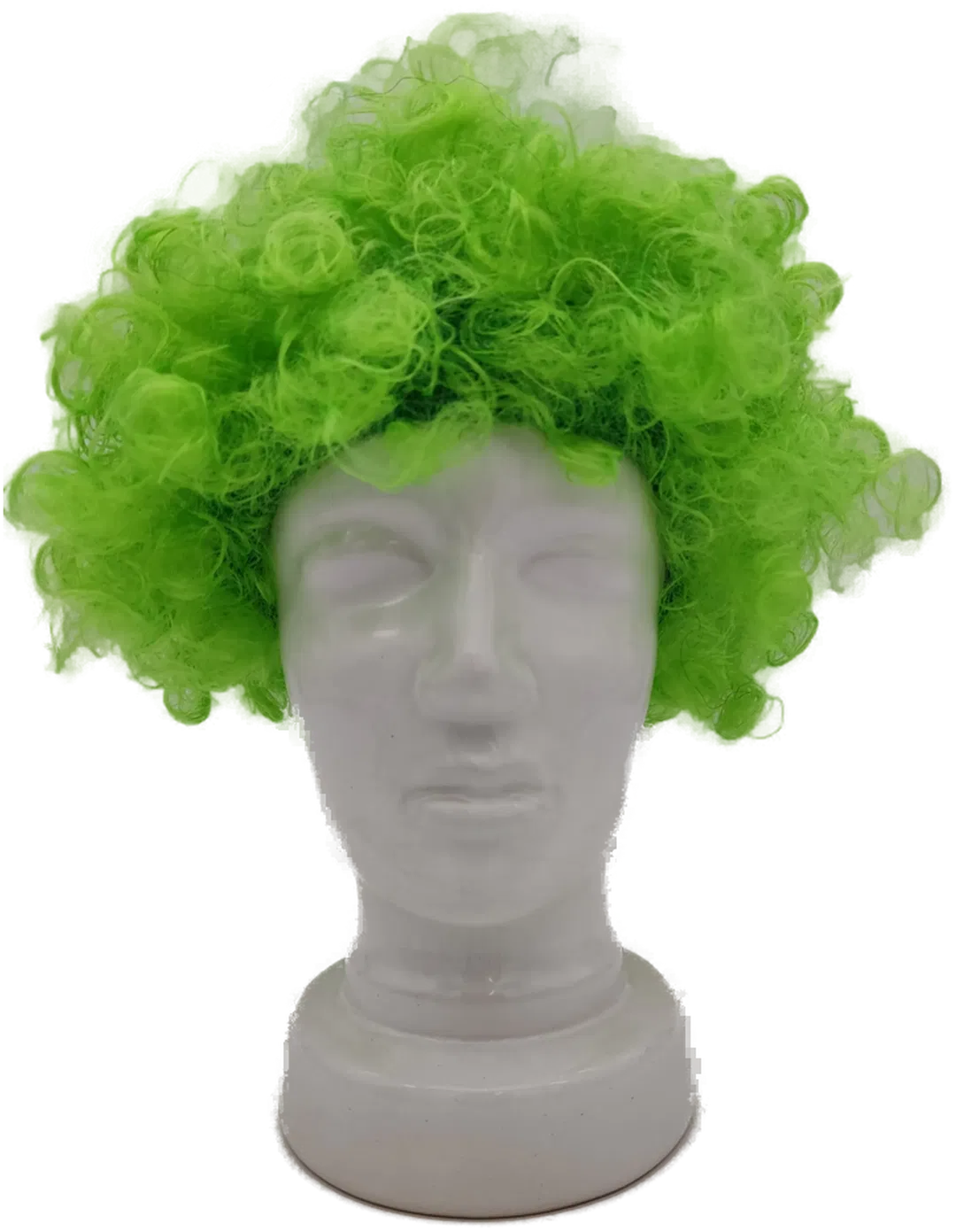 Fasching Clown Perücke grün - Bild 1