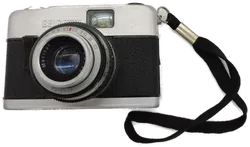 Beirette mit Priomat Meritar 2,8/45 + Tasche, Vintage, Ostalgie - Bild 2