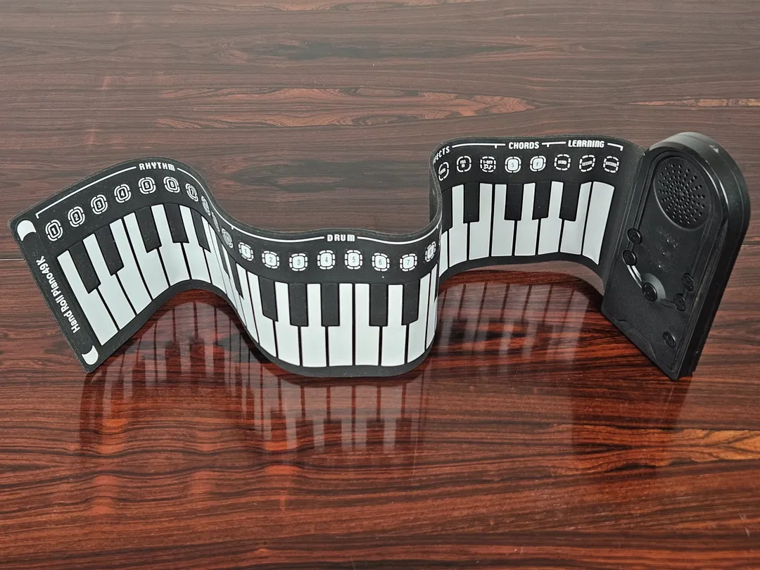 Hand Roll Piano 49 Keys / Rollbares Silikon Keyboard mit 49 Tasten  - Bild 4