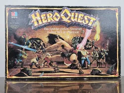 HERO QUEST - Vintage Gesellschaftsspiel - MB Spiele  - Bild 1