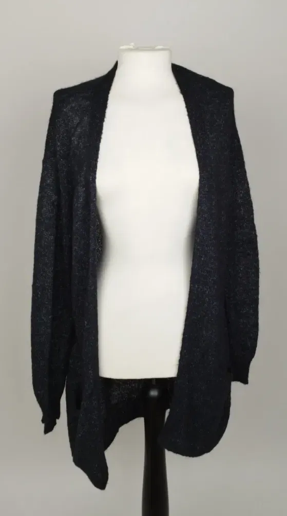 Opus Strick-Cardigan Blau - 38, 40% Polyacryl, 30% Nylon, 30% Mohair - Bild 4