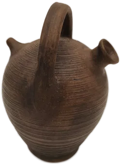 uriges Tongefäß, Bauernhaus - Bild 2