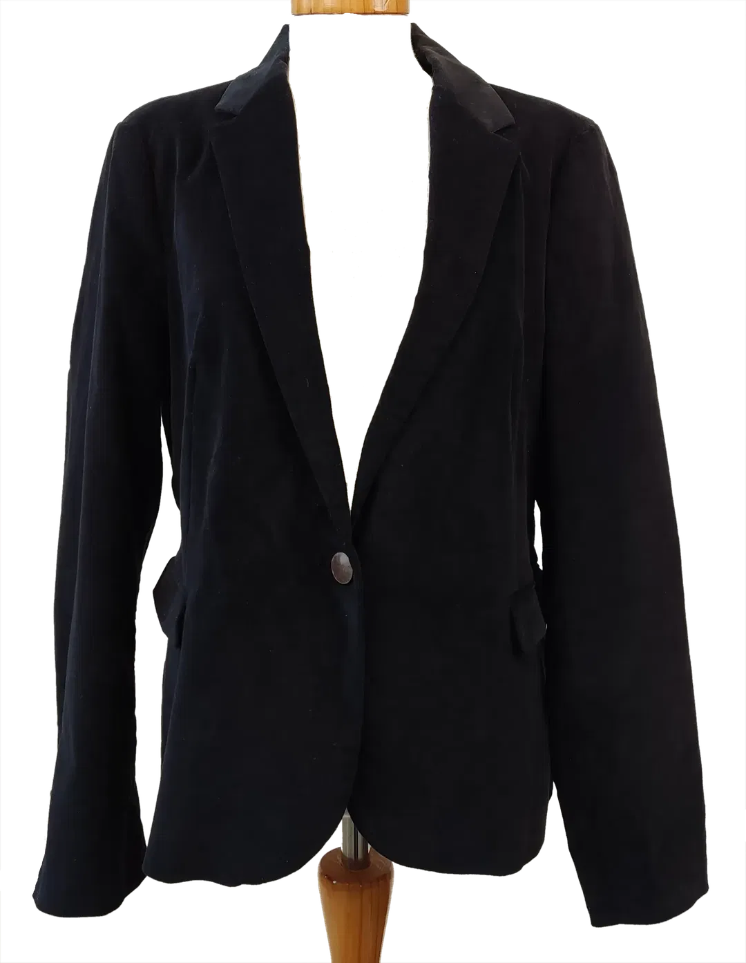 ZARA BASIC Damen Blazer, schwarz - Gr. XL - Bild 1