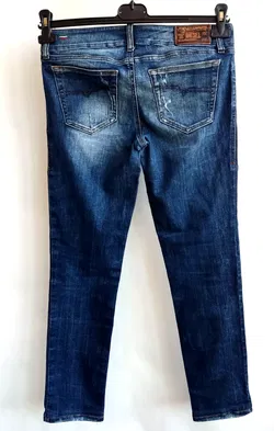 DIESEL Damen Jeans strech blau - Gr. 28 - Bild 2