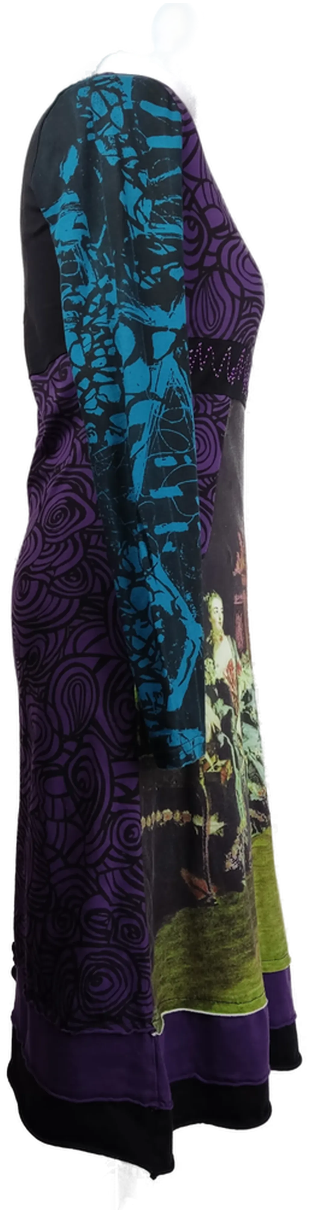 Desigual Kleid Größe S Baumwolle | Einmaliges Unikat – Bild 3