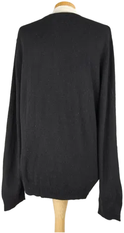 Gerry Weber Damen Weste schwarz mit braunen Einfassungen - XL/42 - Bild 2