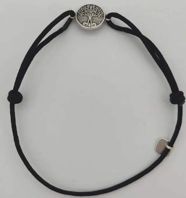 Thomas Sabo Armband - schwarz und silber - verstellbar – Bild 2
