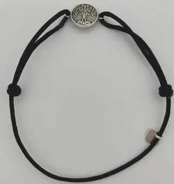 Thomas Sabo Armband - schwarz und silber - verstellbar - Bild 2