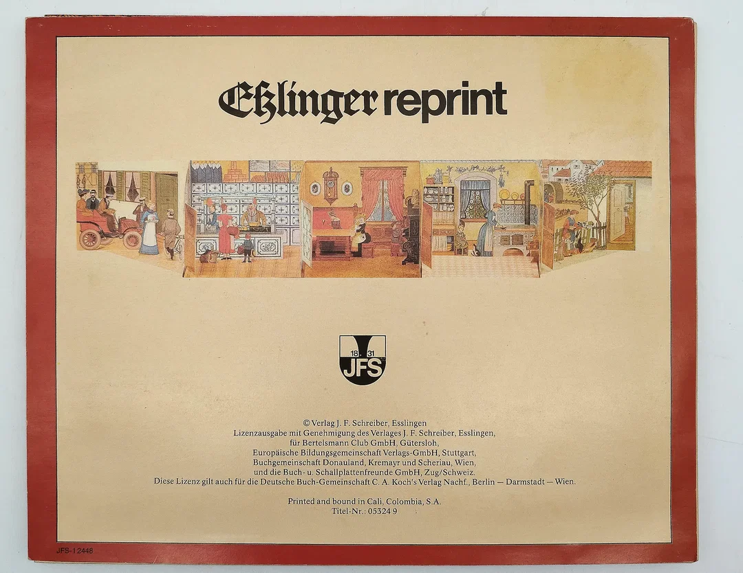 Pop-up-Buch, Esslinger Verlag Reprint Das Puppenhaus | Nostalgischer Klassiker – Bild 3