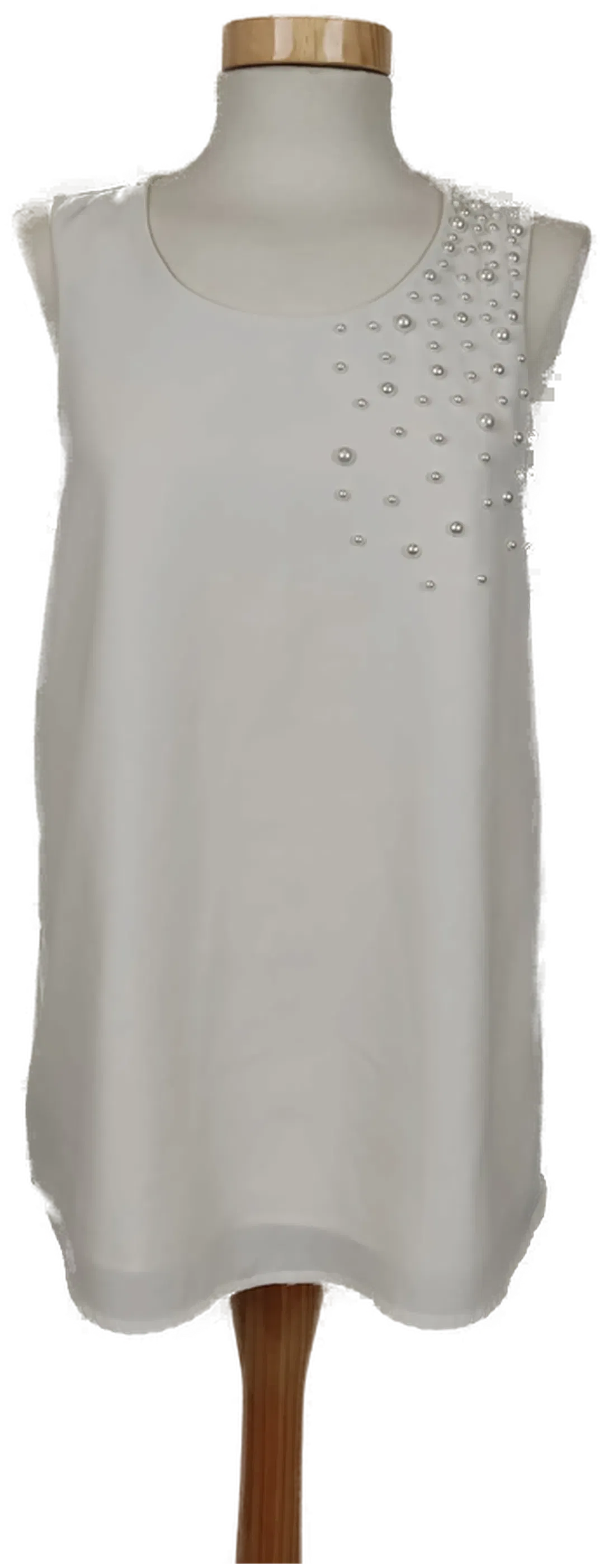 Vero Moda Damen Top Bluse ärmellos weiß - S/36 - Bild 1