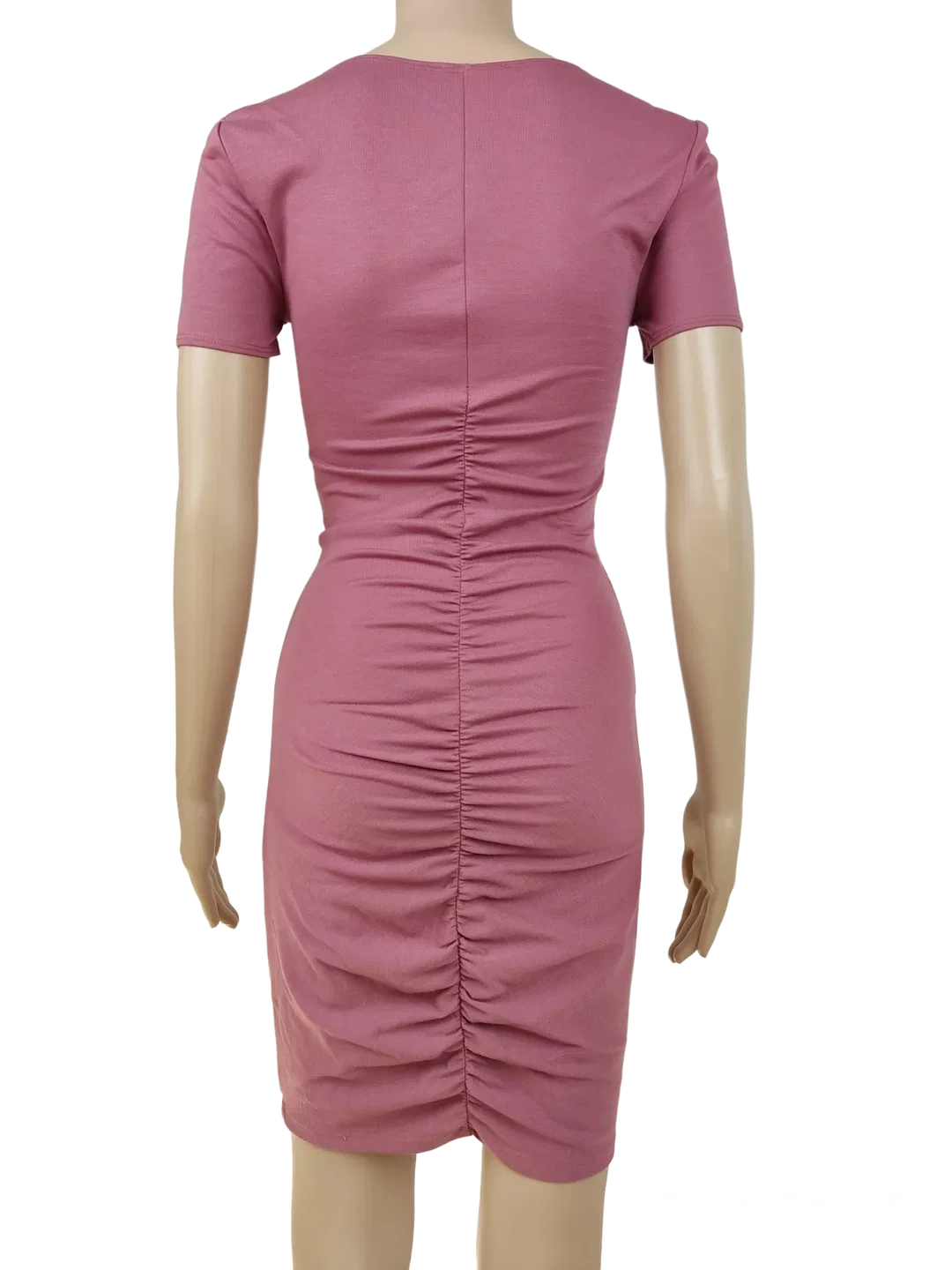 Zara Damen Minikleid, altrosa - Gr. S – Bild 3