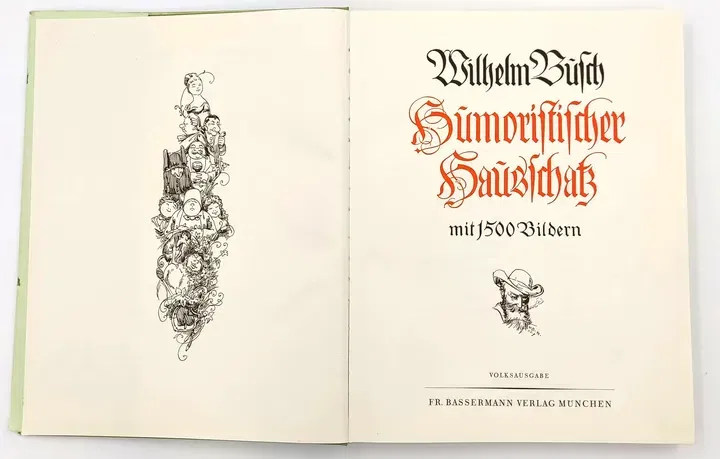 Wilhelm Busch-Album Humoristischer Hausschatz Volksausgabe - Bild 3