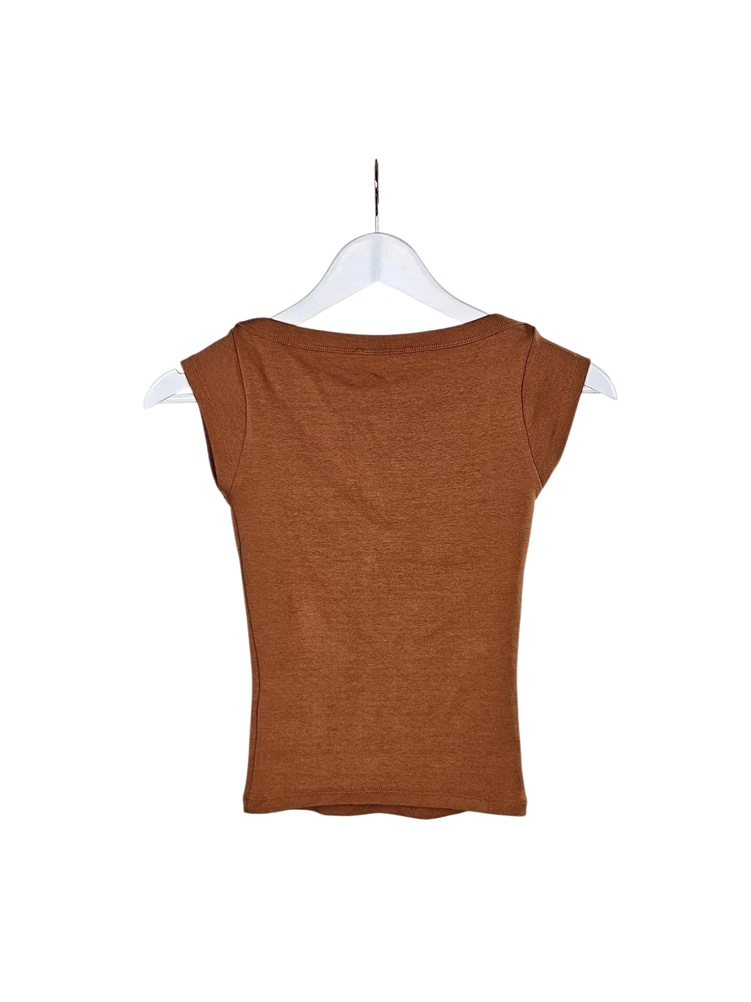 ZARA Damen Top, ziegelbraun - Gr. S / 36 – Bild 2