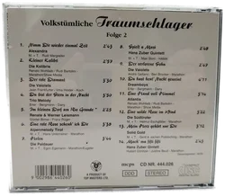 Volkstümliche Traumschlager, Folge 2 - CD - Bild 2