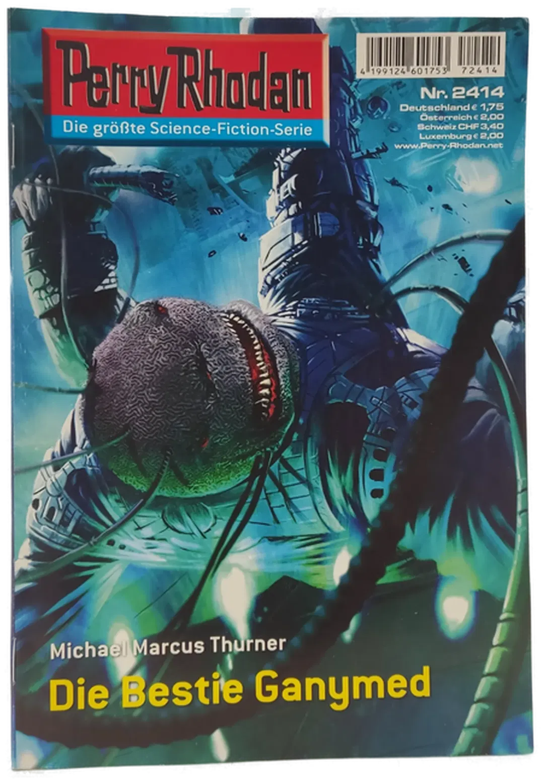 Romanheft Perry Rhodan Die Bestie Ganymed Erstauflage Nr.2414 - Bild 1